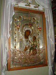 Иверская икона Божией Матери. 