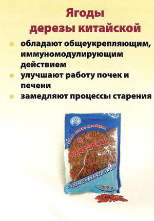 Ягоды дерезы Китайской